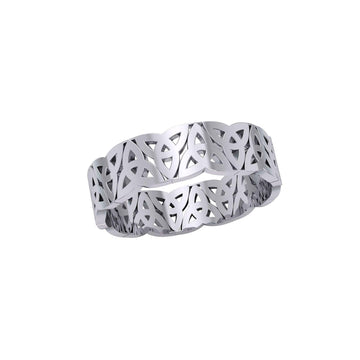 Celtic Trinity Knot Silver Ring TRI1317 - Jewelry